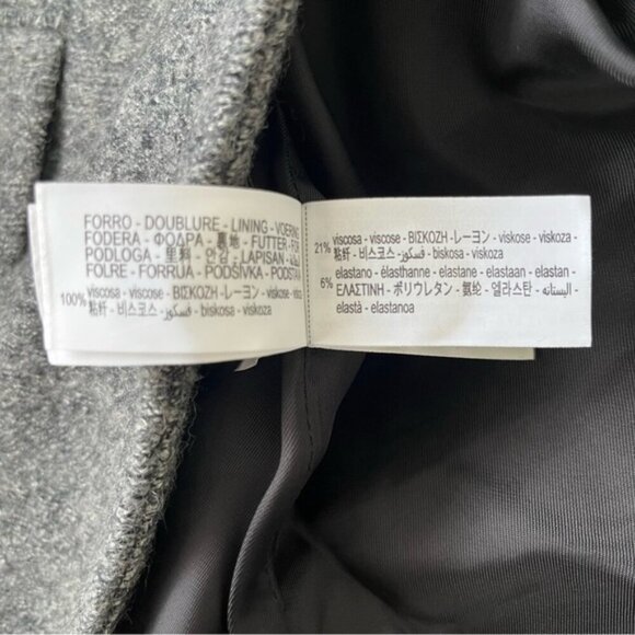 ZARA WOMAN ZW COLLECTION Combined Wool Coat - Picture 13 of 13
